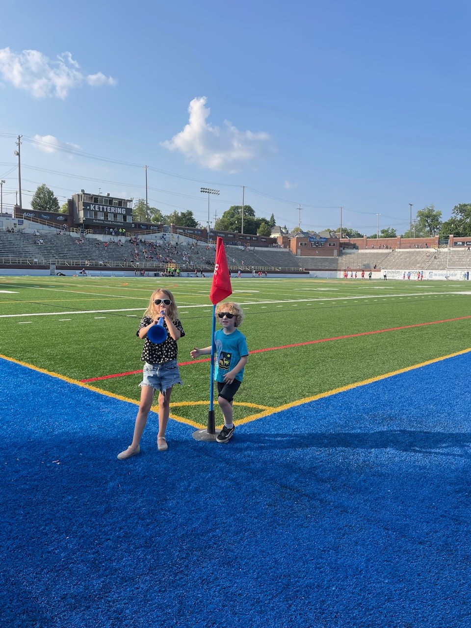 Flint City Bucks game in the summer