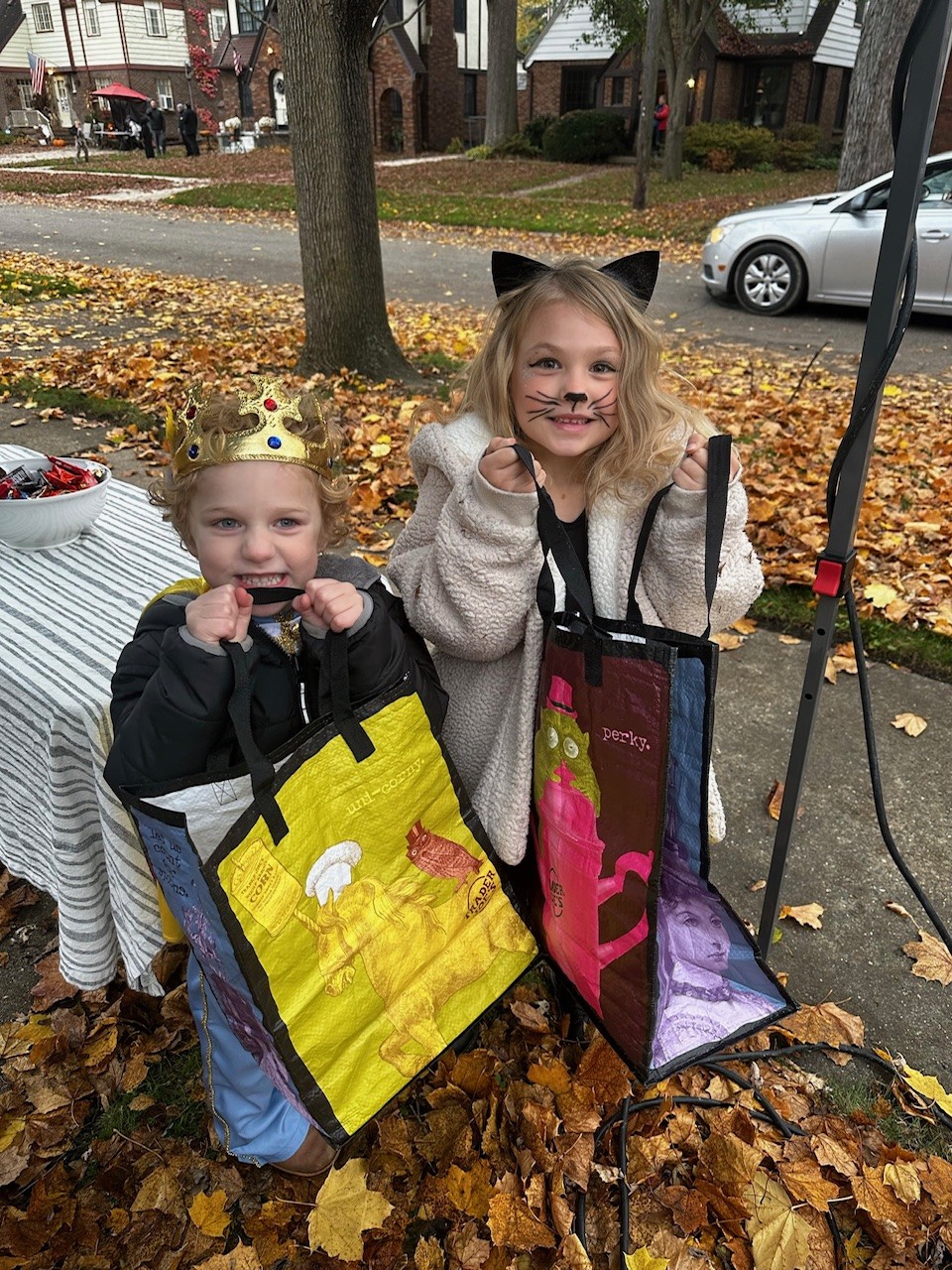 Halloween in the College Cultural neighborhood