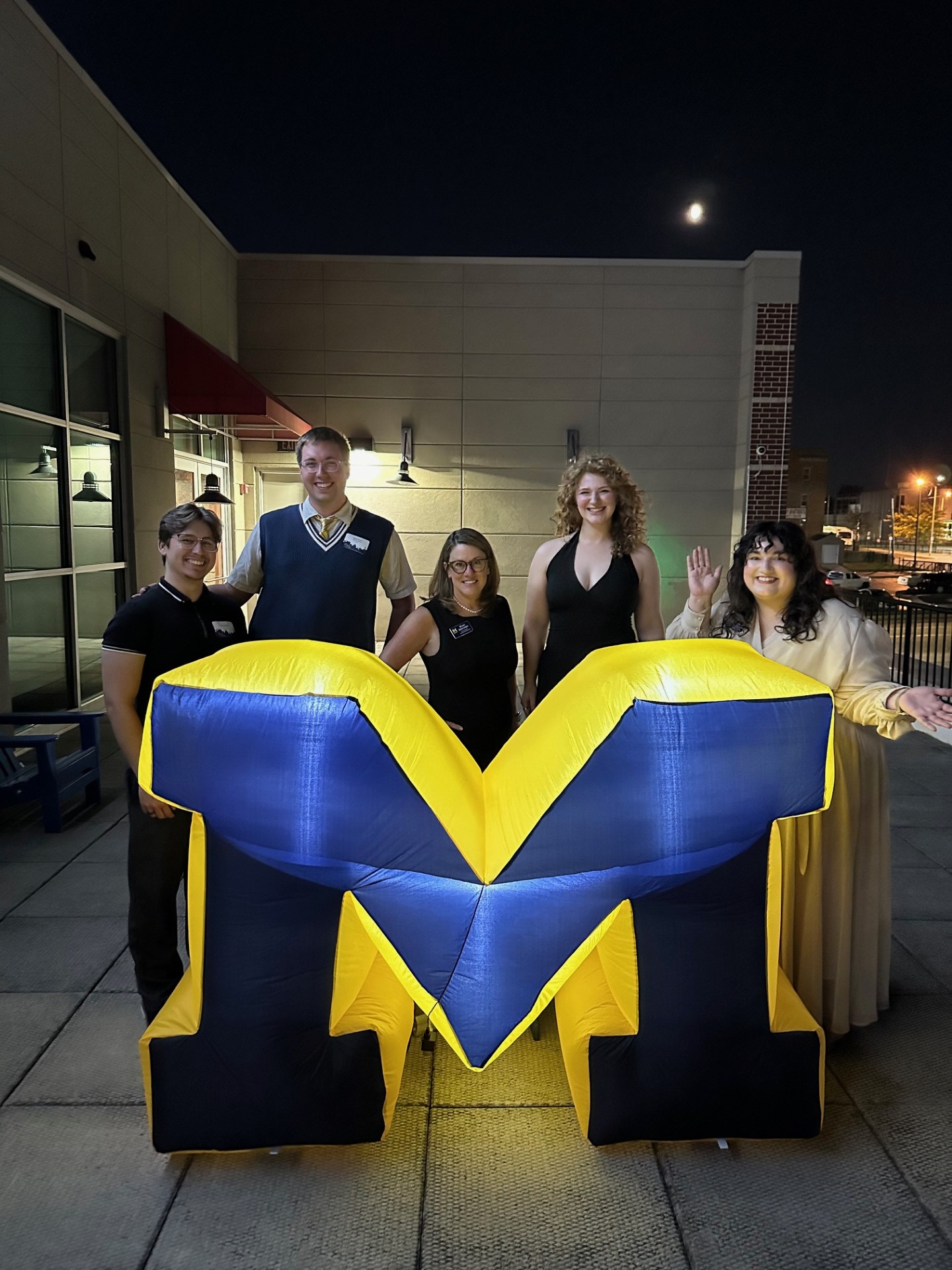 A Blue Carpet Affair - a signature event of the University of Michigan-Flint, at the Flint Farmers' Market